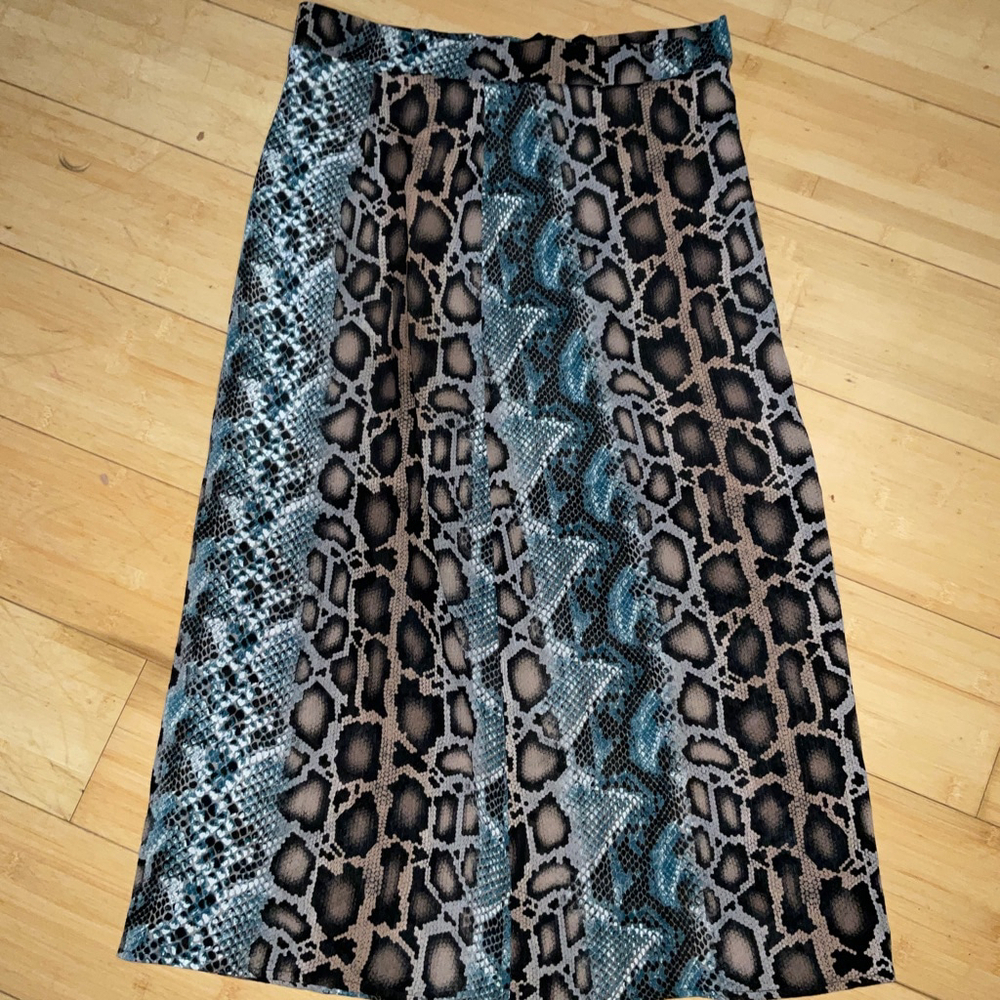 Saints and hearts, beautiful, cheetah, print, snake skin medium skirt